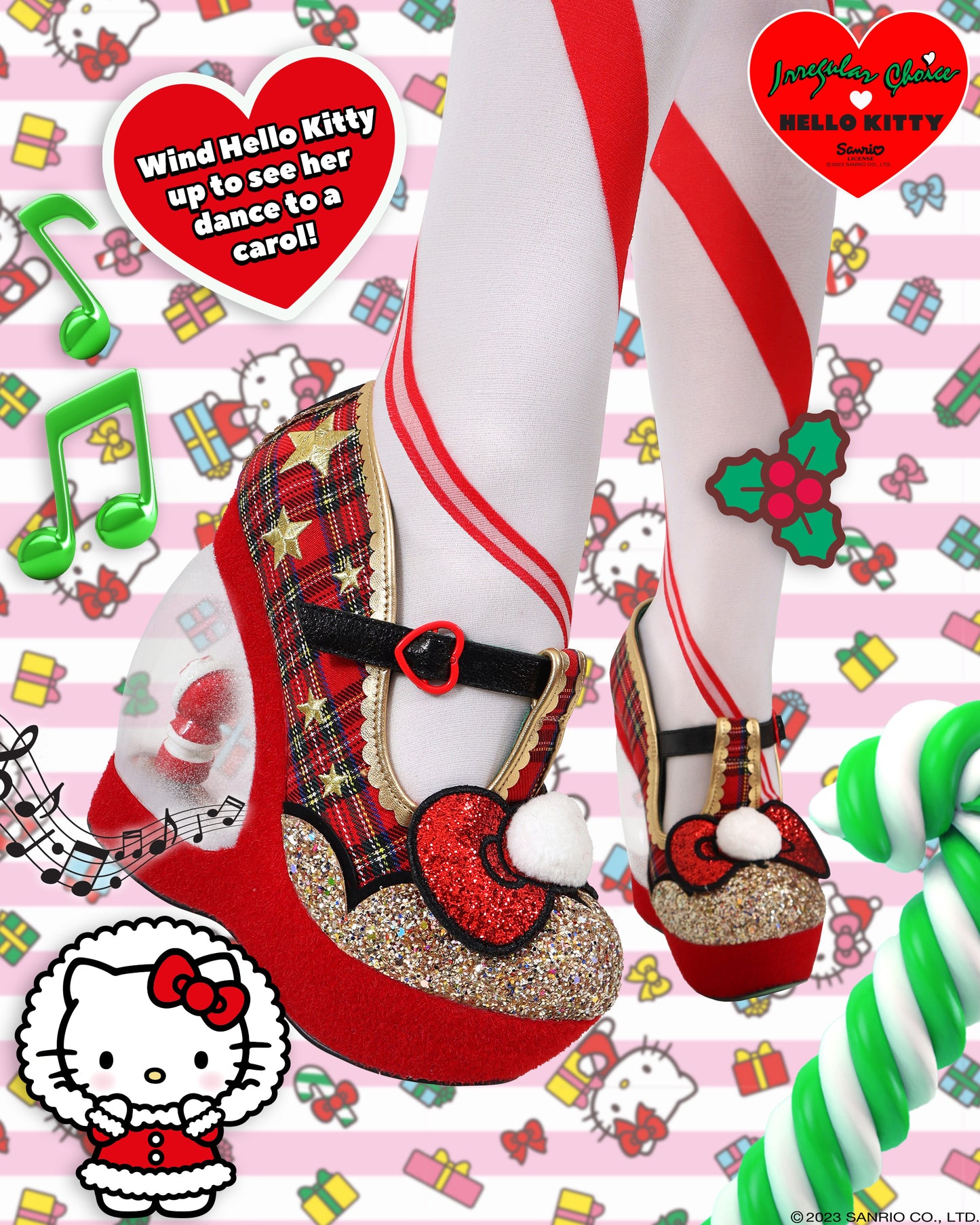 Irregular Choice Sanrio Kitty Carol