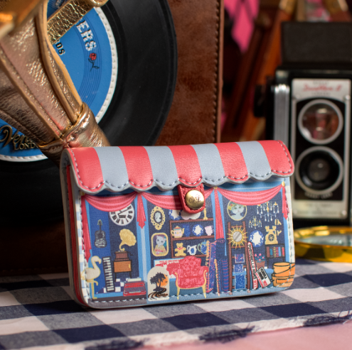 Vendula Vintage Rose Accordian Card Wallet