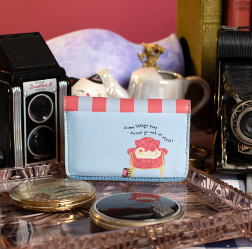 Vendula Vintage Rose Accordian Card Wallet