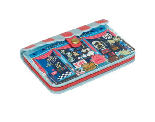 Vendula Vintage Rose Accordian Card Wallet