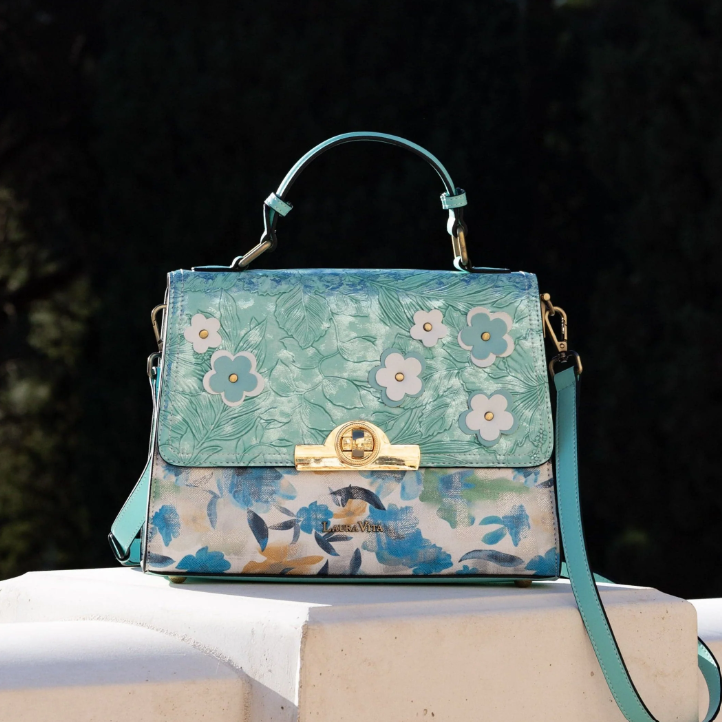 Laura Vita Sac Astry Bleu Bag
