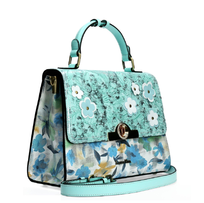 Laura Vita Sac Astry Bleu Bag