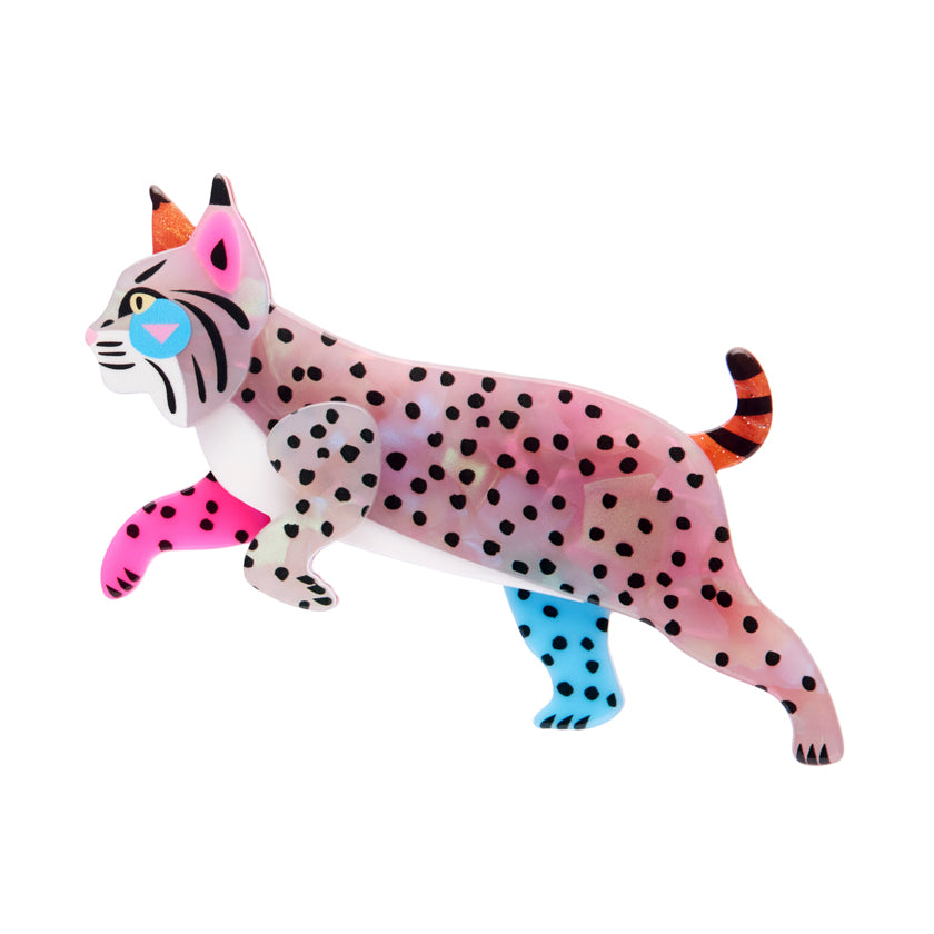 Erstwilder Pete Cromer North America The Bohemian Bobcat Brooch