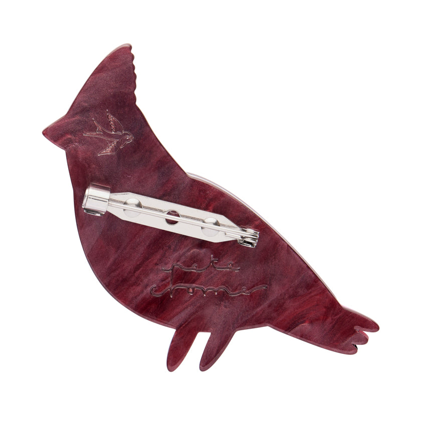 Erstwilder Pete Cromer North America The Notable Northern Cardinal Brooch