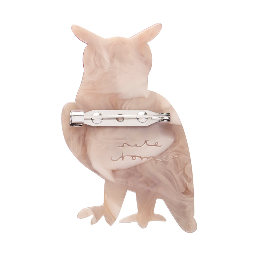 Erstwilder Pete Cromer North America The Grand Great Horned Owl Brooch