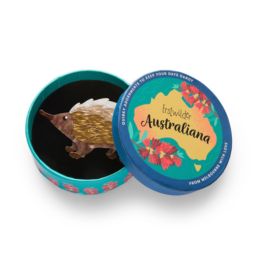 Erstwilder Australiana Pickles the Echidna Brooch