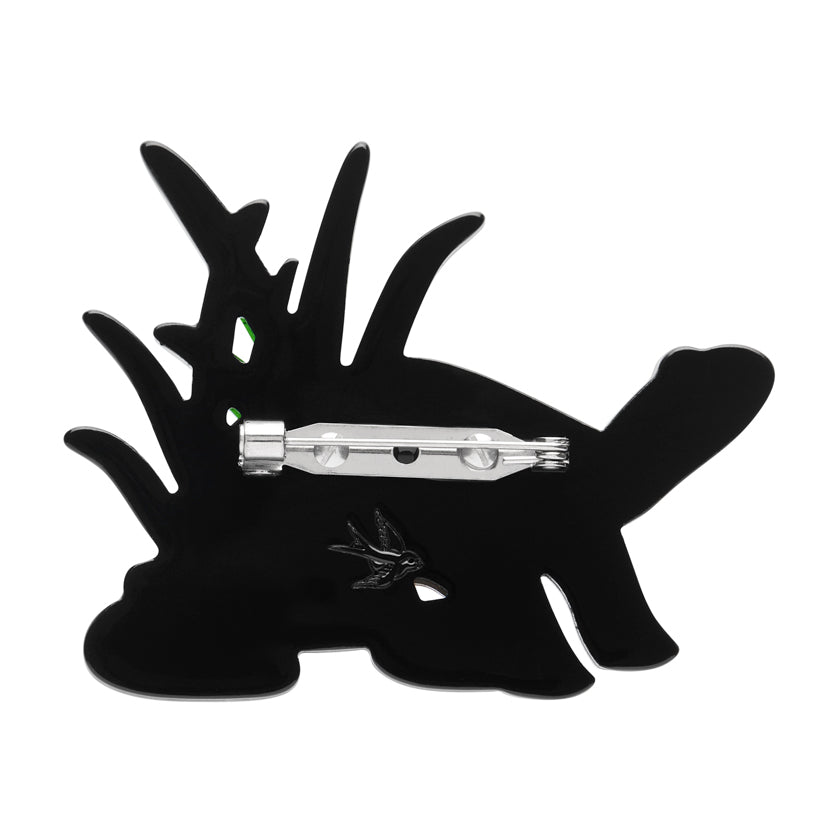 Erstwilder Australiana Rheo the River Turtle Brooch