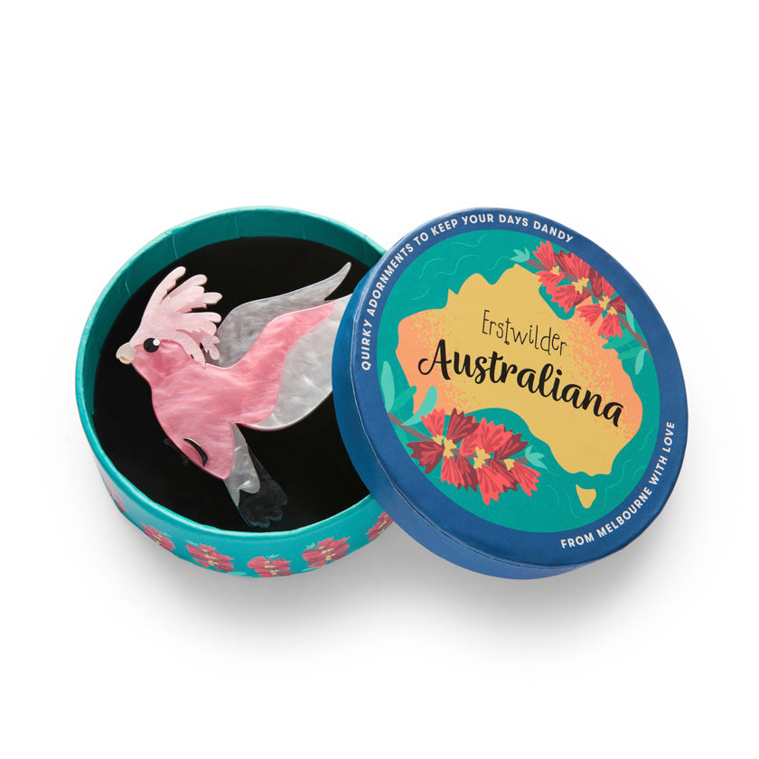 Erstwilder Australiana Gertie the Galah Brooch