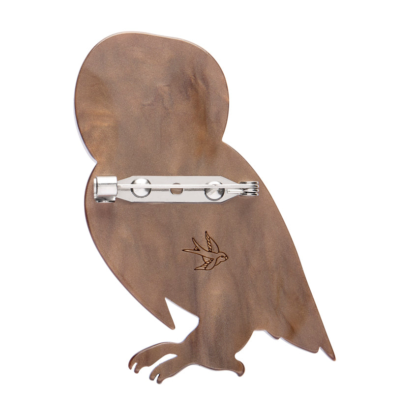 Erstwilder Australiana Maisie the Masked Owl Brooch