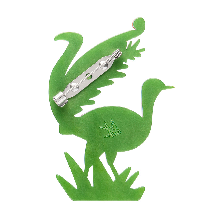 Erstwilder Australiana Lottie the Lyrebird Brooch