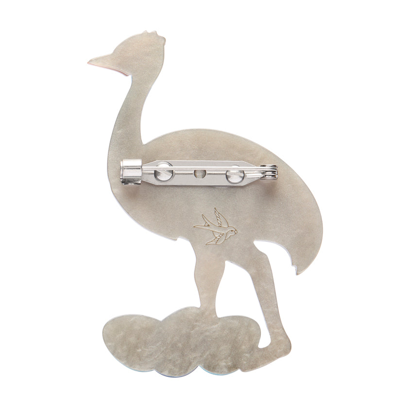 Erstwilder Australiana Elliot the Emu Brooch