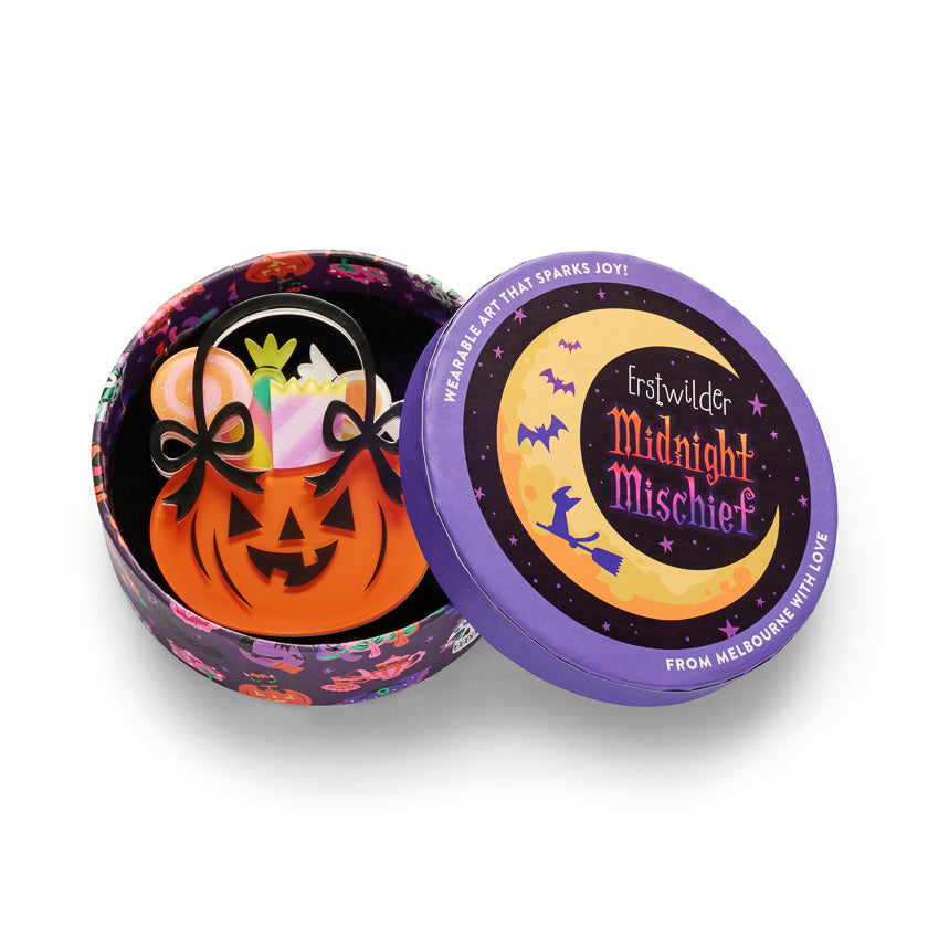 Erstwilder Midnight Mischief Only Treats Brooch Bonus Gift
