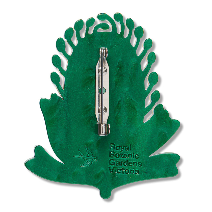 Erstwilder x Royal Botanic Gardens Victoria Mountain Banksia Brooch