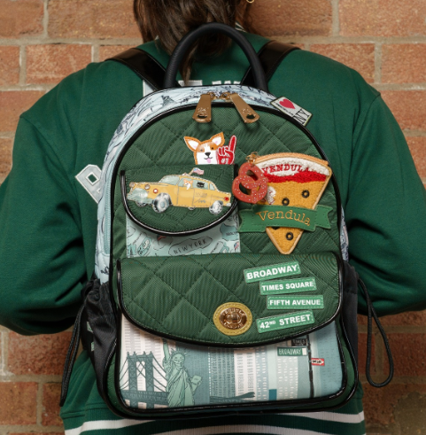 Vendula New York City Cats and Corgis Zoe Backpack