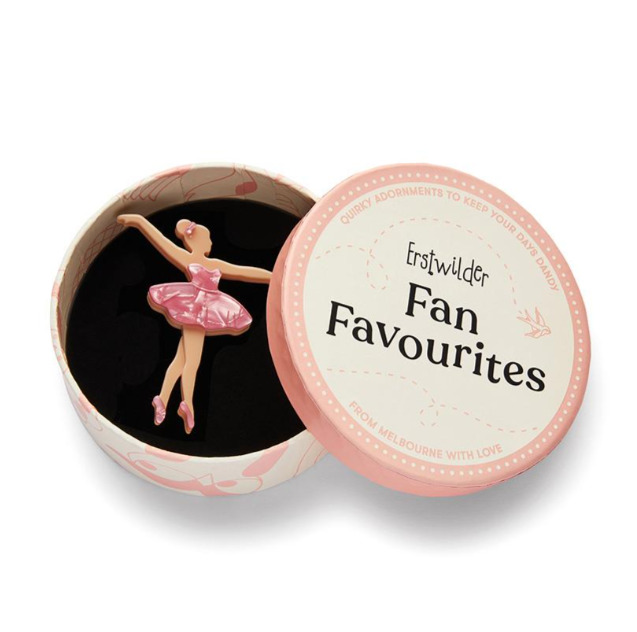 Erstwilder Fan Favourites Ballet Russes Brooch