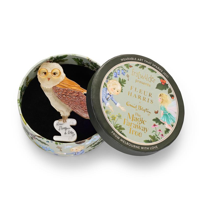 Erstwilder Barny Owl Brooch