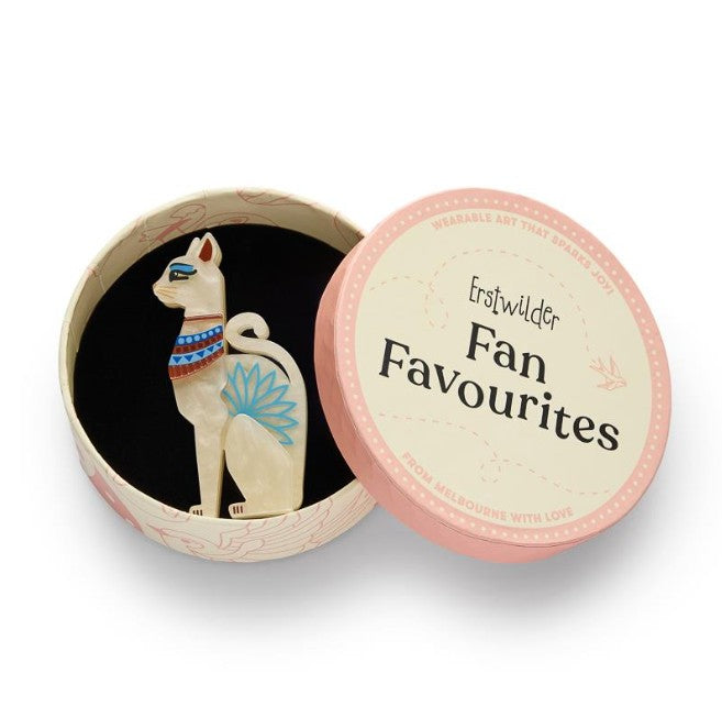 Erstwilder Fan Favs Bastet the Protector Brooch