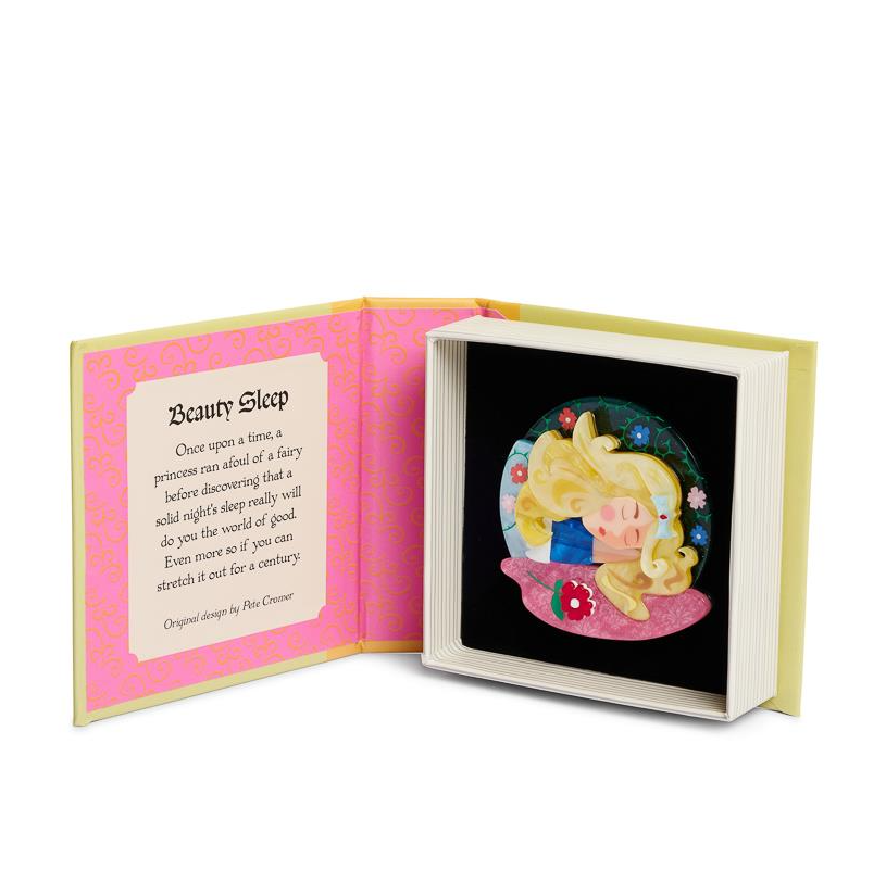 Erstwilder Pete Cromer Fairy Tales Beauty Sleep Brooch