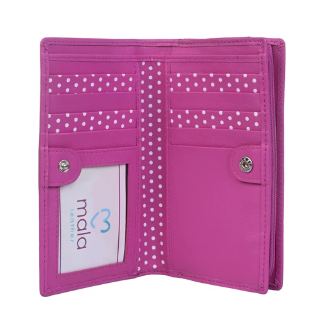 Mala Moonflower Bees Compact Bee Purse Pink