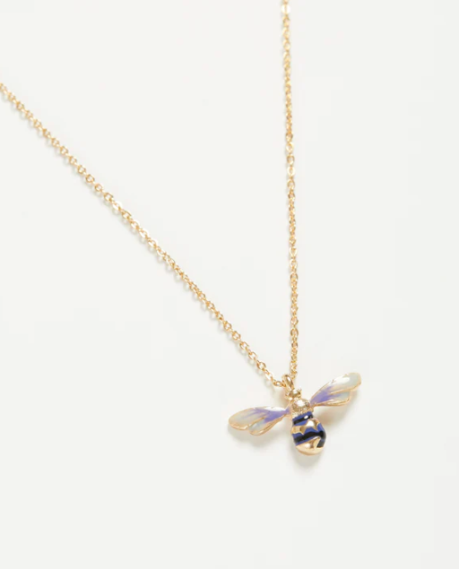 Fable England Bee Short Necklace