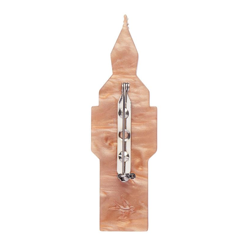 Erstwilder London Calling Big Ben Brooch