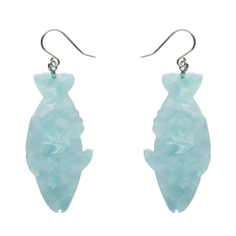 Erstwilder Great Barrier Reef Bleekers Parrotfish Drop Earrings