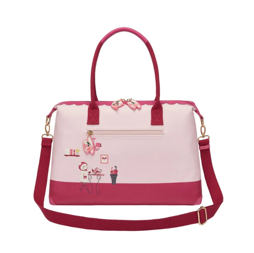 Vendula Perfectly Pink Afternoon Tea Bus Bonnie Weekender