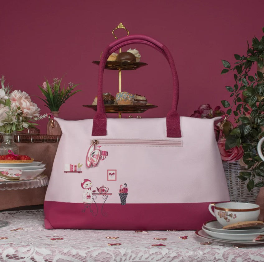 Vendula Perfectly Pink Afternoon Tea Bus Bonnie Weekender