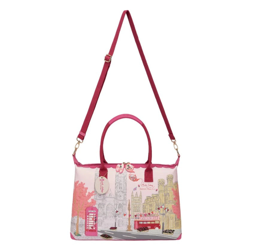 Vendula Perfectly Pink Afternoon Tea Bus Bonnie Weekender