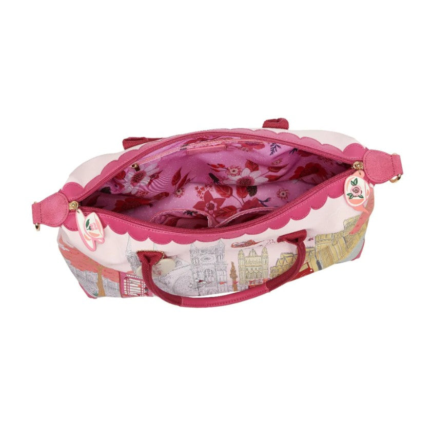 Vendula Perfectly Pink Afternoon Tea Bus Bonnie Weekender