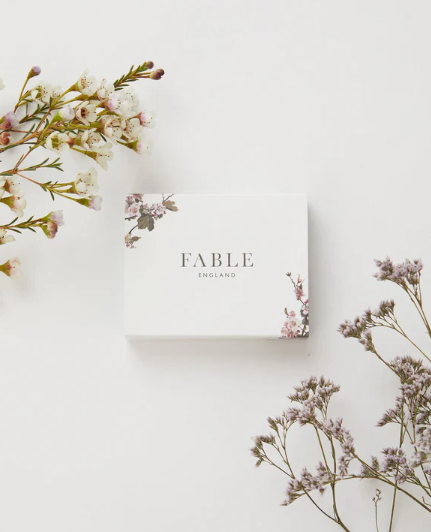 Fable England Butterfly Orange Necklace