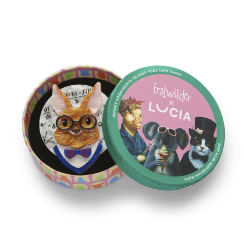 Erstwilder Lucia The Brightest Bunny Brooch