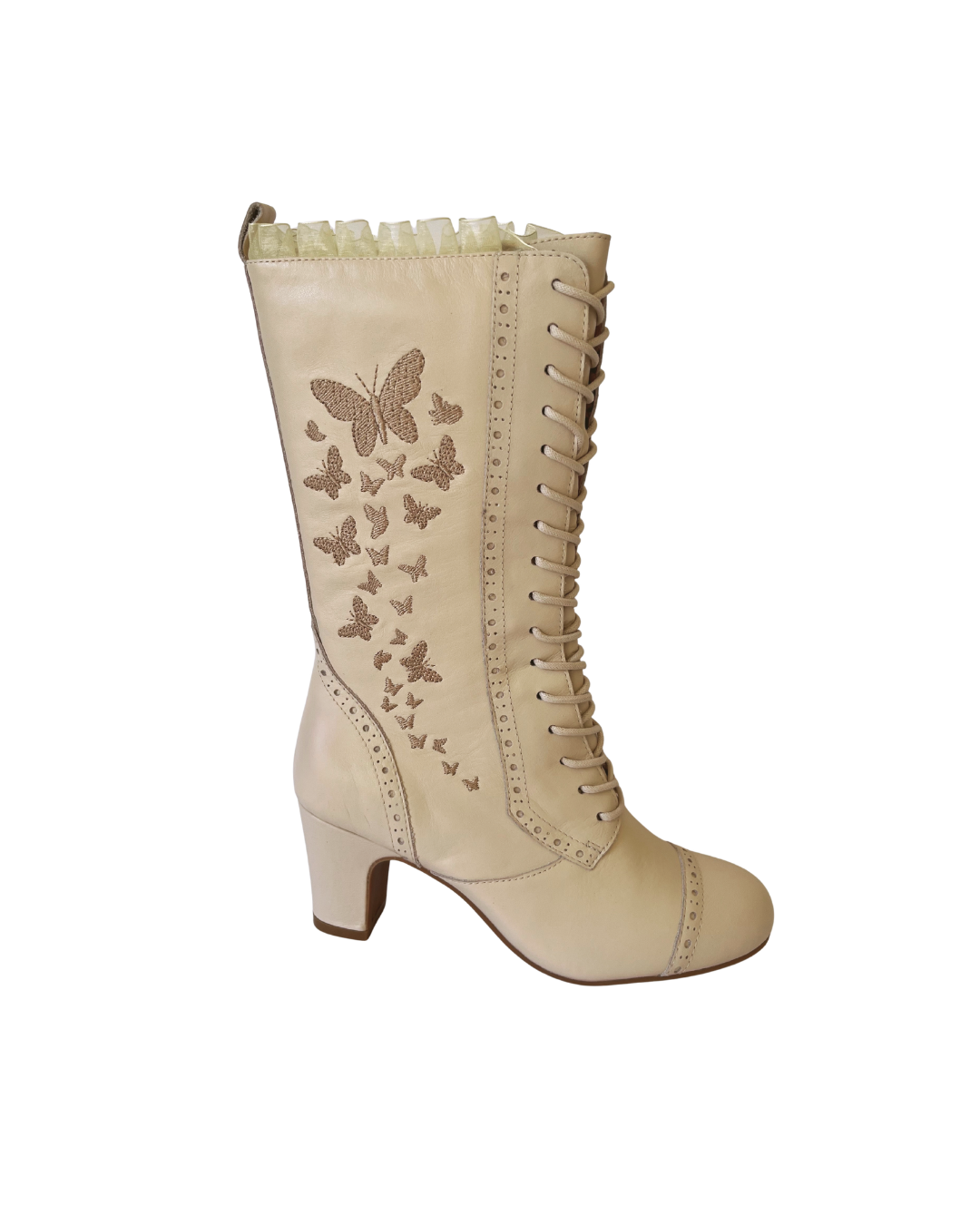 The Vibe is Farfalla Latte Boots