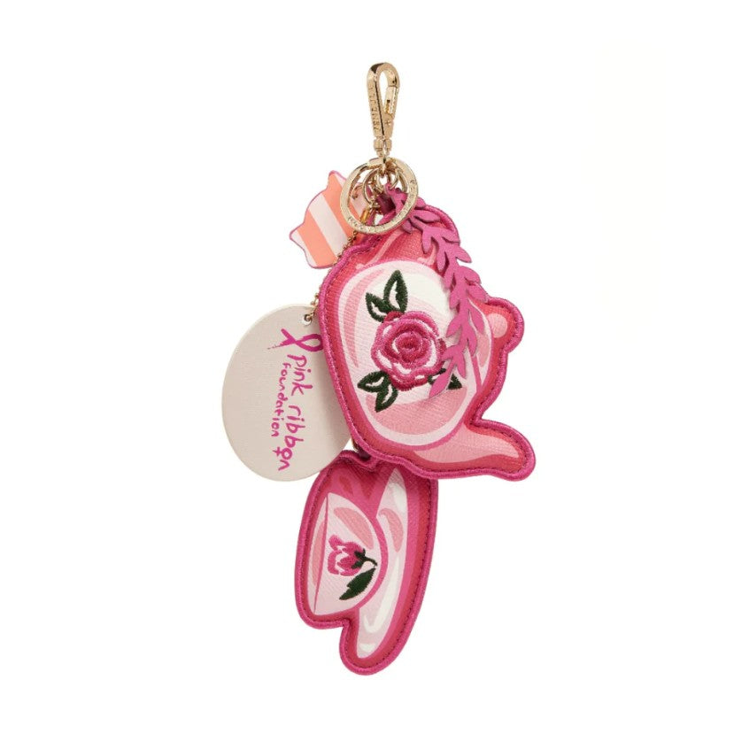 Vendula Perfectly Pink Afternoon Tea Bus key Charm