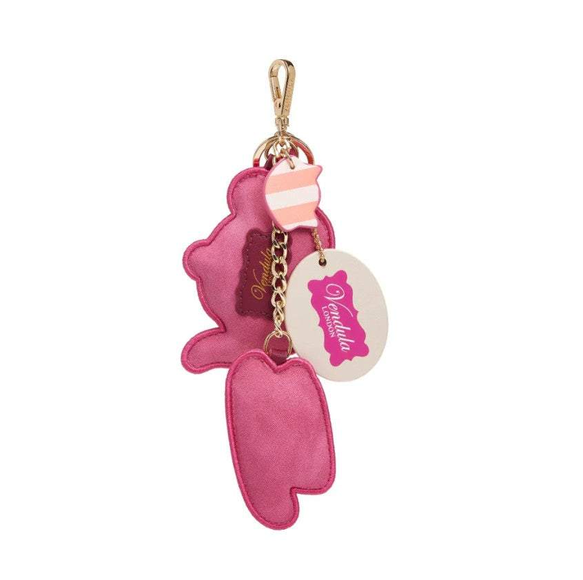 Vendula Perfectly Pink Afternoon Tea Bus key Charm