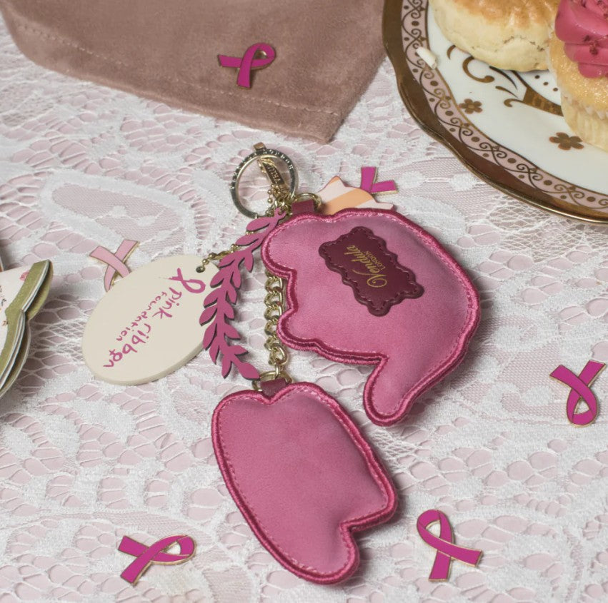 Vendula Perfectly Pink Afternoon Tea Bus key Charm