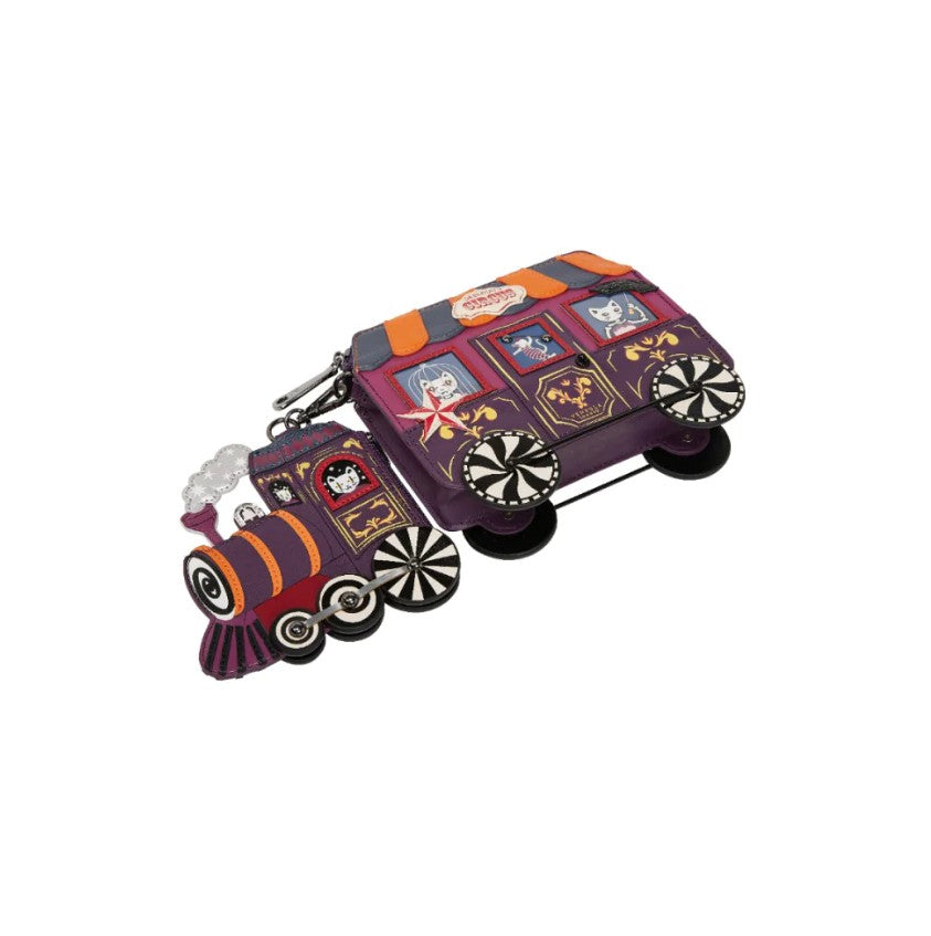 Vendula Skelecats Ghost Train Charm Novelty Bag
