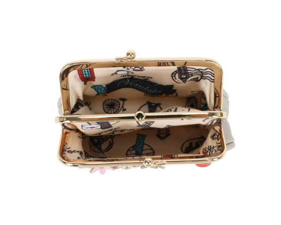 PREORDER Vendula Sushi Grey Edition Clipper Coin Purse