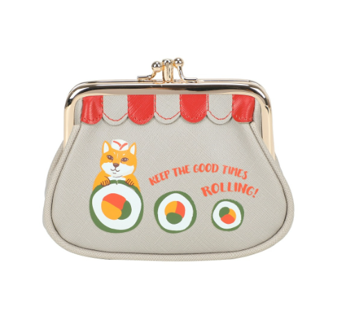 PREORDER Vendula Sushi Grey Edition Clipper Coin Purse