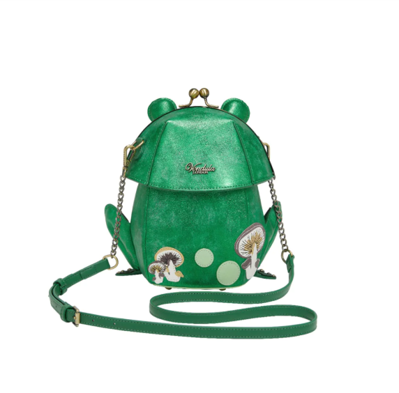 Vendula Witches Pantry Clipper Frog Bag