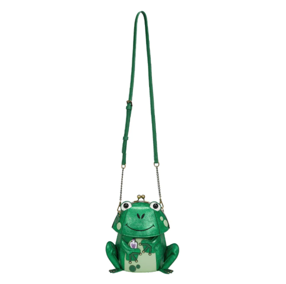 Vendula Witches Pantry Clipper Frog Bag