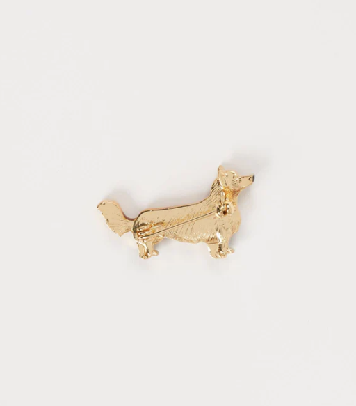 Fable England Corgi Brooch