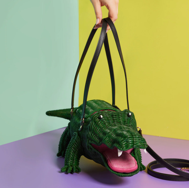 PREORDER Wicker Darling Crocogator the Crocodile Bag
