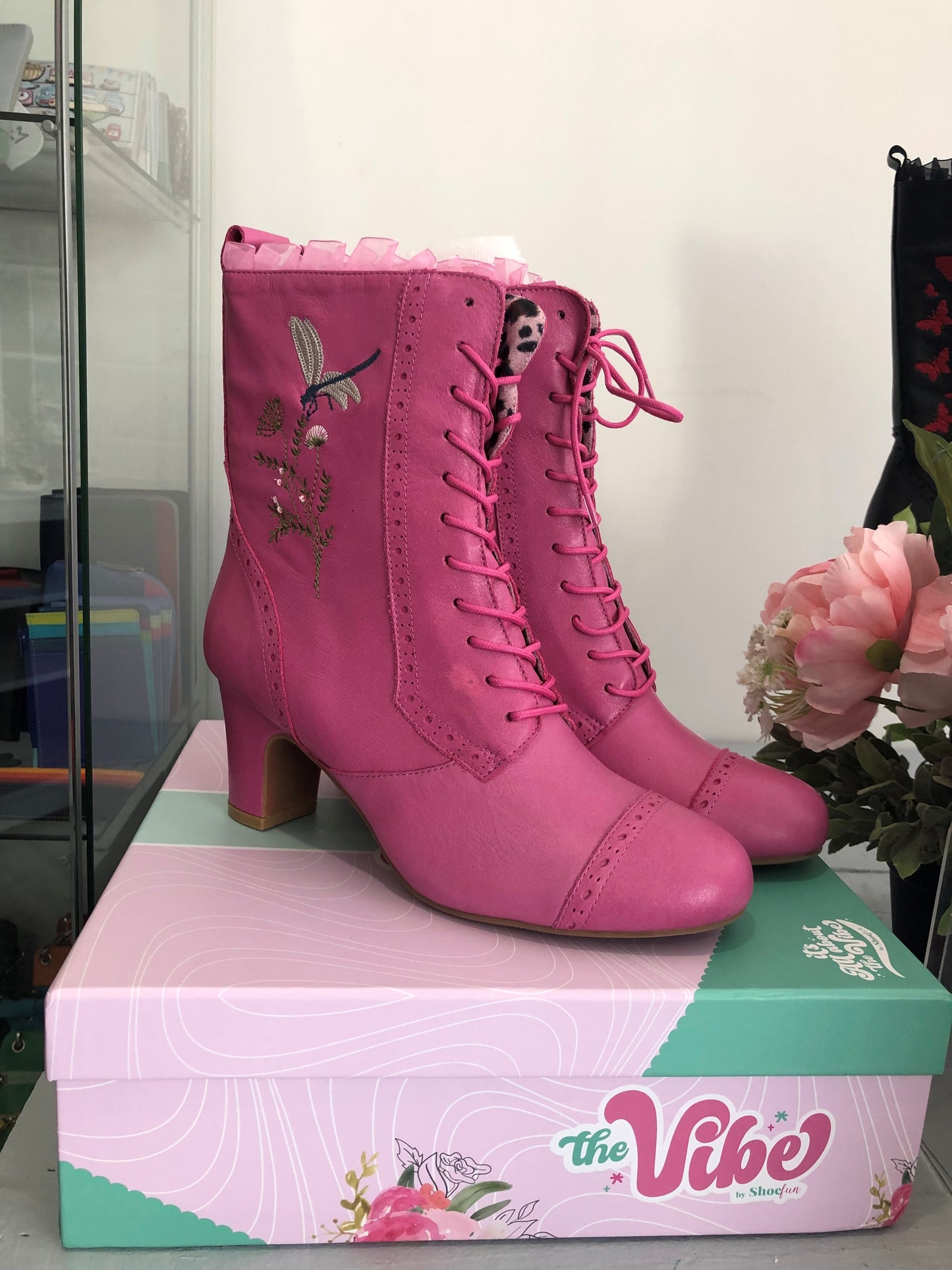 IMPERFECT The Vibe is Damselfly Hot Pink