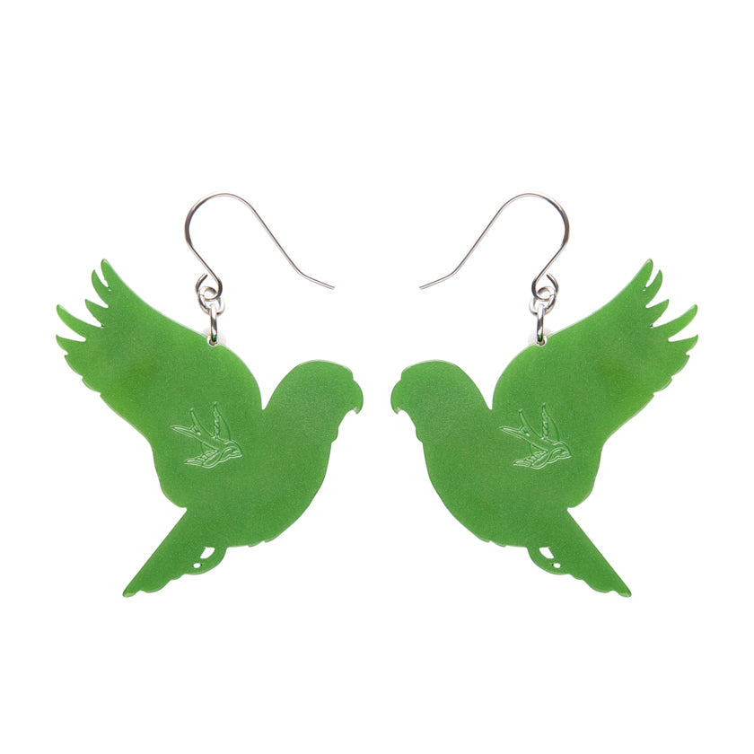 Erstwilder Australiana Lulu the Lorikeet Earrings