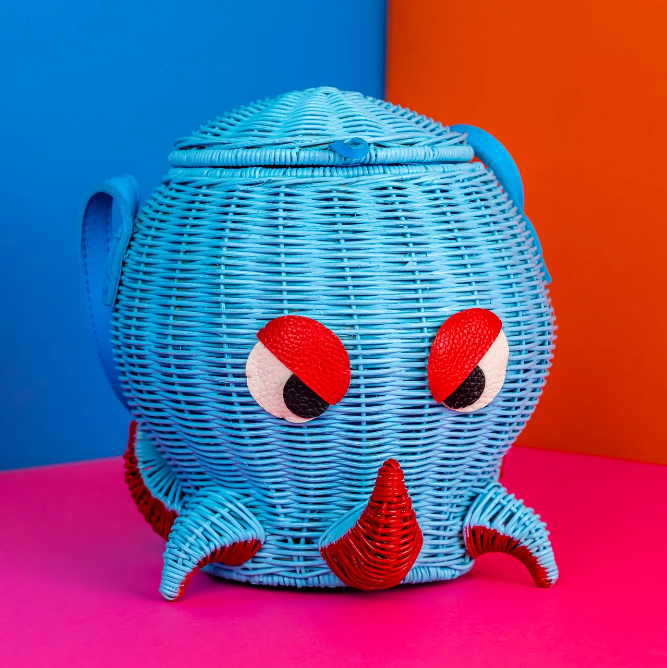 Wicker Darling Edna the Mini Octopurse Bag