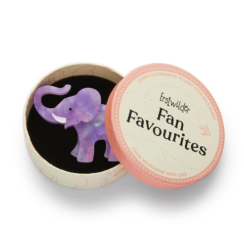 Erstwilder Fan Favs Elizaveta and the Elephant Brooch