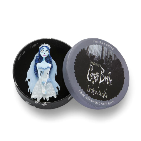Erstwilder Thrills and Chills Emily the Corpse Bride Brooch