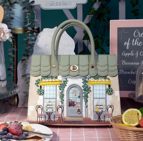 Vendula La Petite Creperie Everly Tote Bag