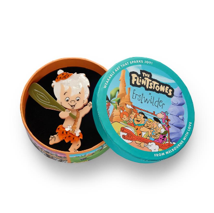 Erstwilder x Hanna Barbera Bamm Bamm Rubble Brooch